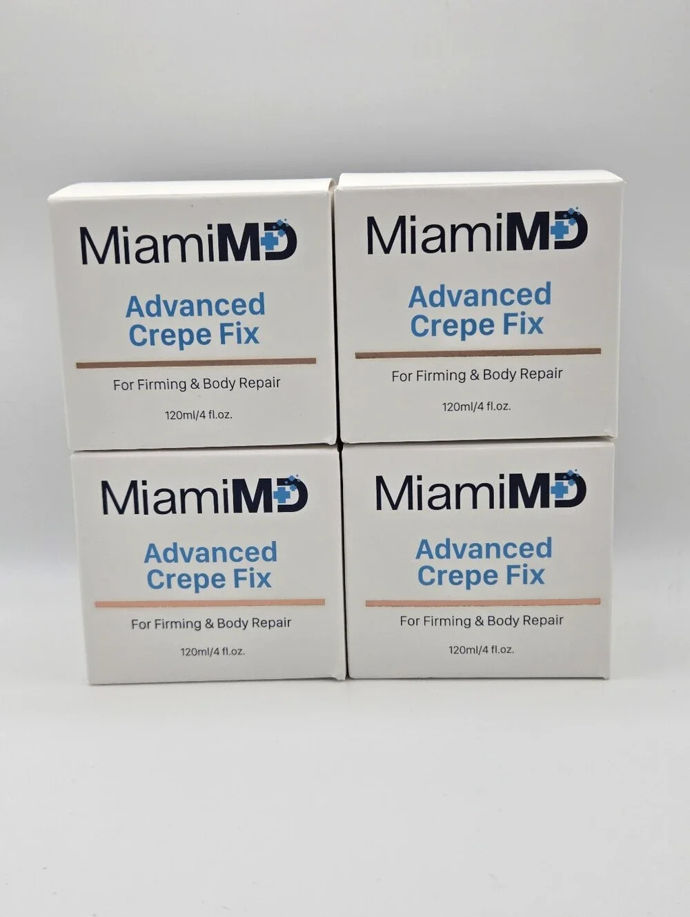 Miami MD Advanced Crepe Fix Firming Body Repair Cream - 4 Pack